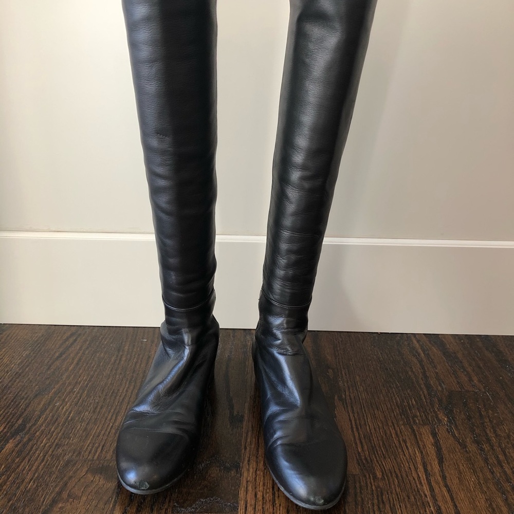 Pre Loved Stuart Weiztman 5050 Boot - image 1
